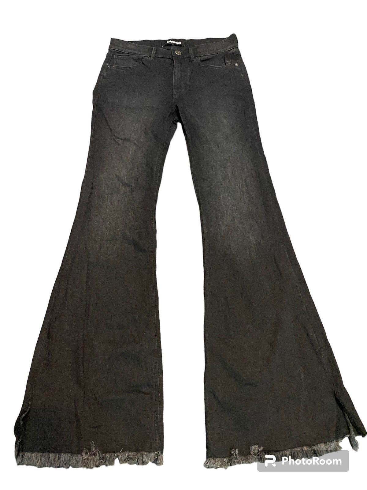 image of Flare Jeans Express Boot Cut in Black, Women's (Size 30)