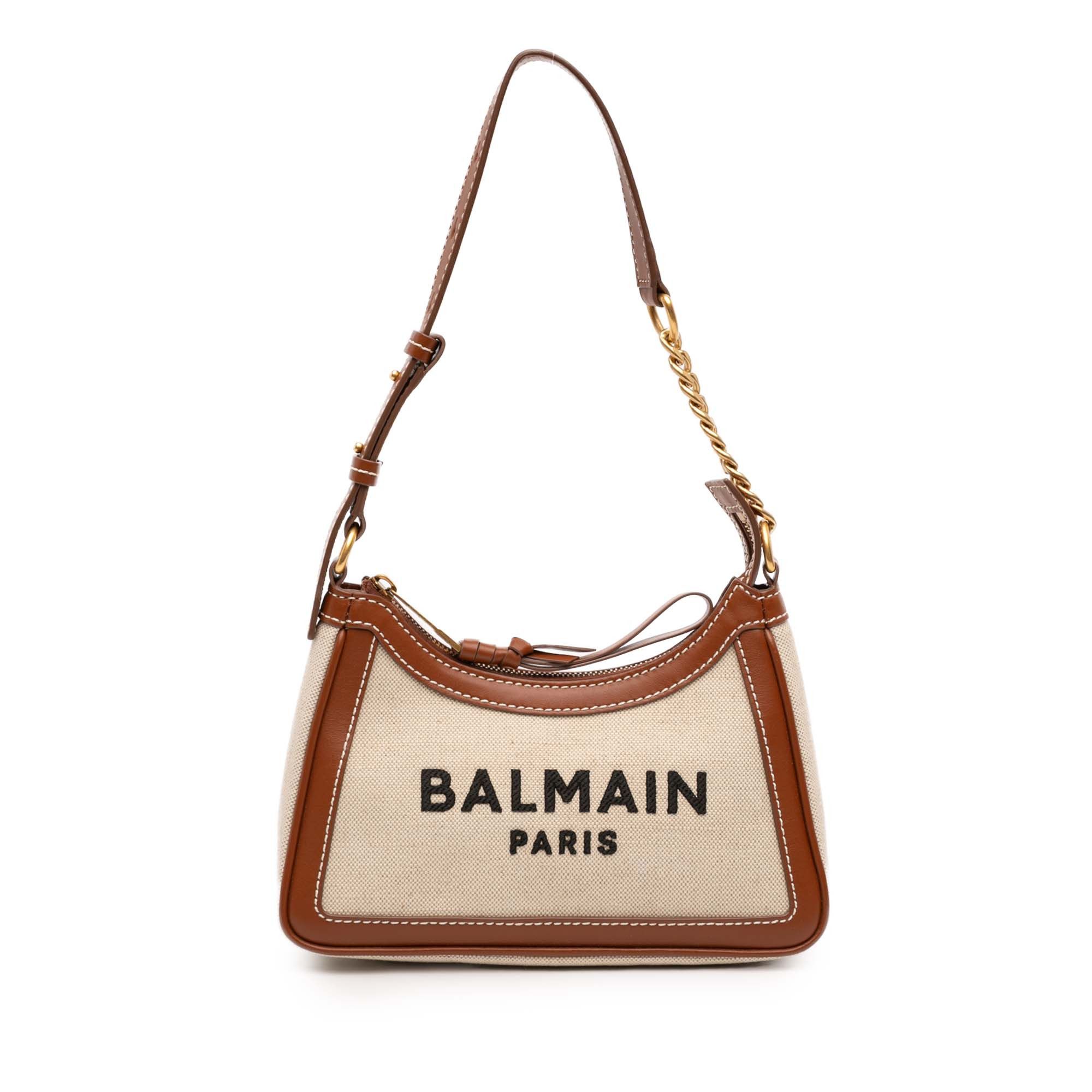 Balmain Canvas B Army Logo Shoulder Bag Size ONE SIZE - 1 Thumbnail