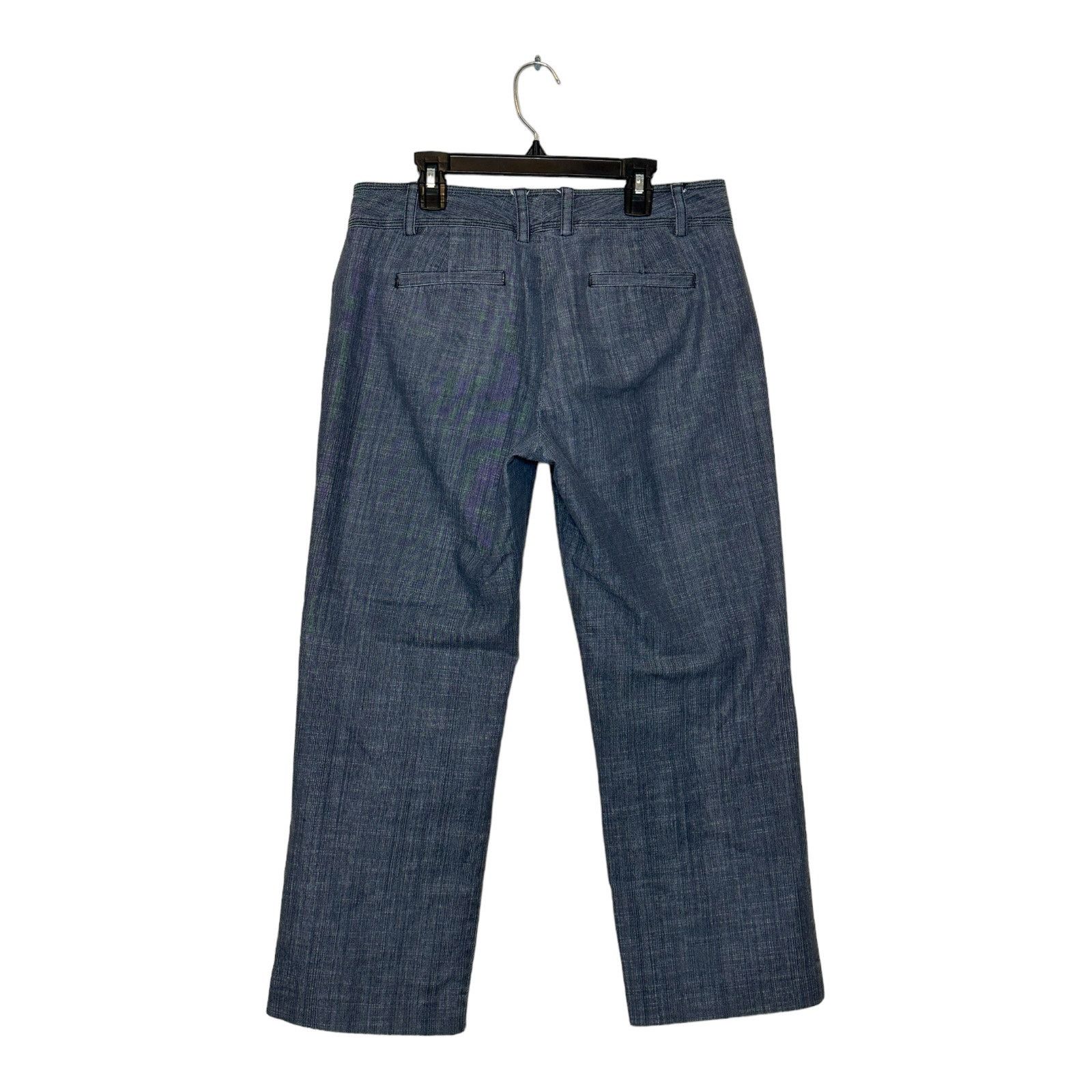 J.Crew J. Crew gray straight legs crop stretch jeans size 6 Size 33" - 2 Thumbnail