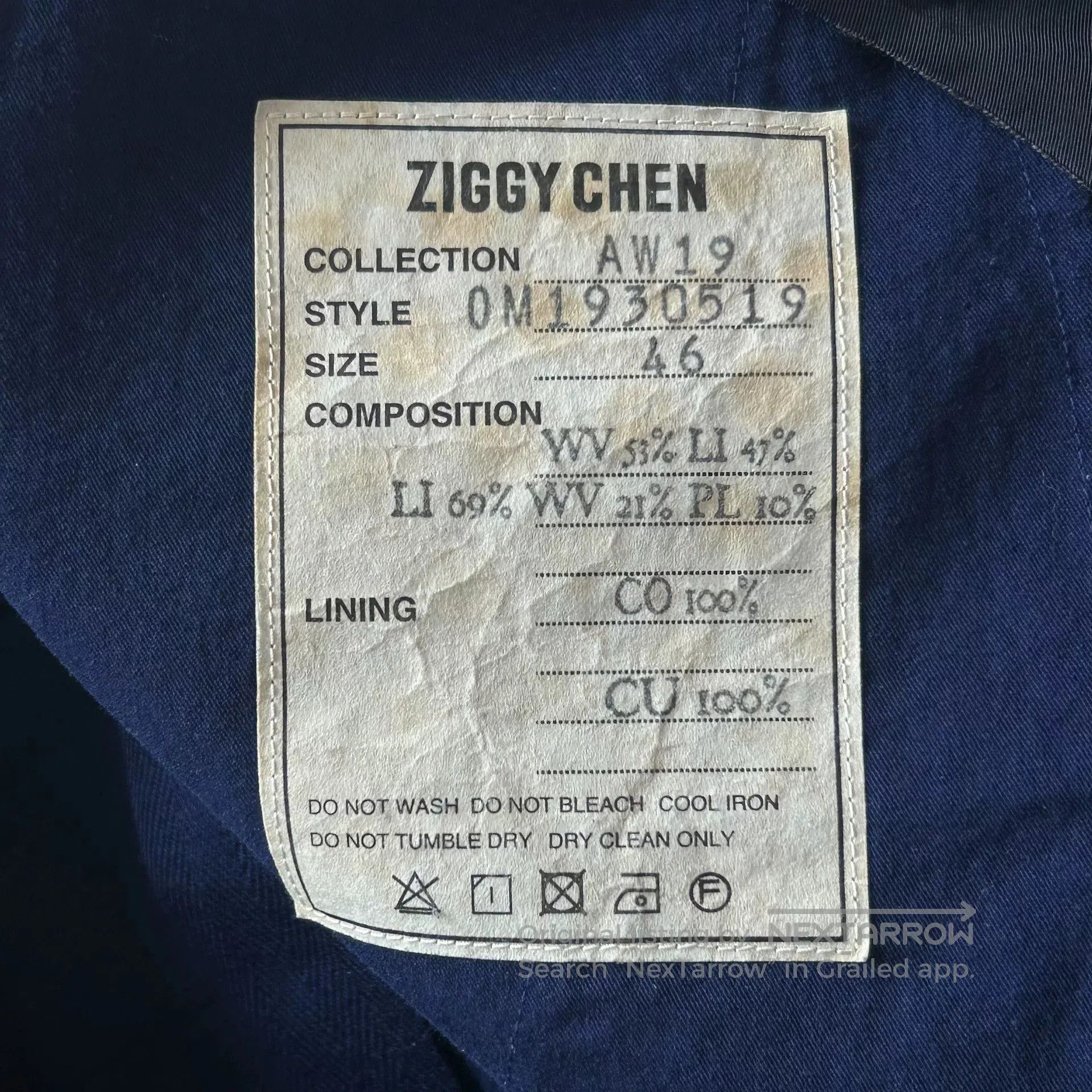 Ziggy Chen ziggy chen gray wool. Size US 36 / EU 52 - 9 Thumbnail