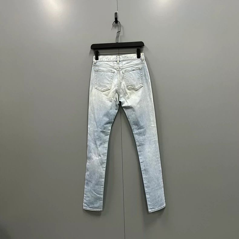Yves Saint Laurent Saint Laruent size 25 Washed and destroyed jeans 2502-Nexta Size US 26 / EU 42 - 2 Thumbnail