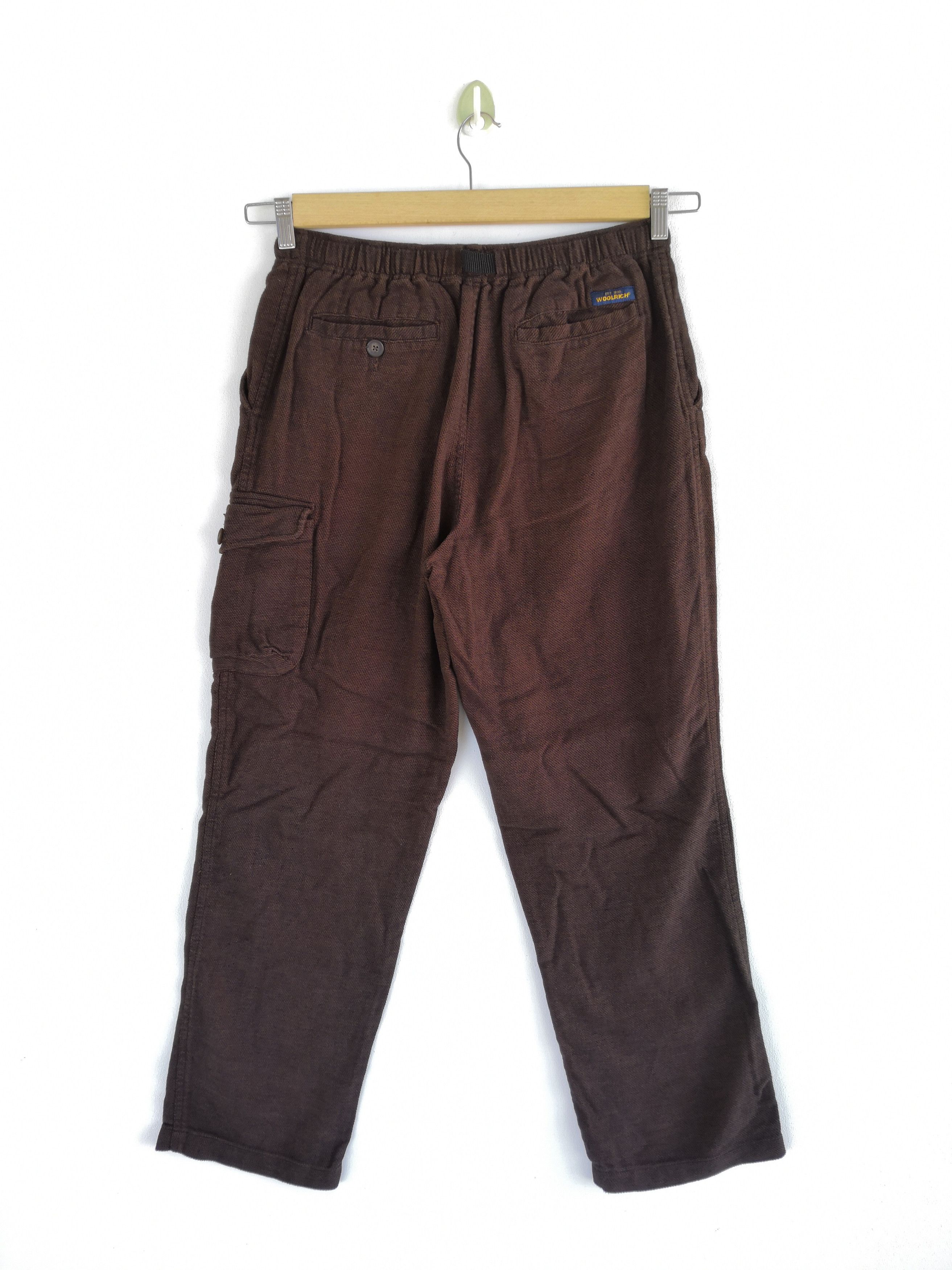 Japanese Brand Vintage Woolrich Cargo Pants Japanese Multi Pocket Trousers Size US 32 / EU 48 - 2 Thumbnail