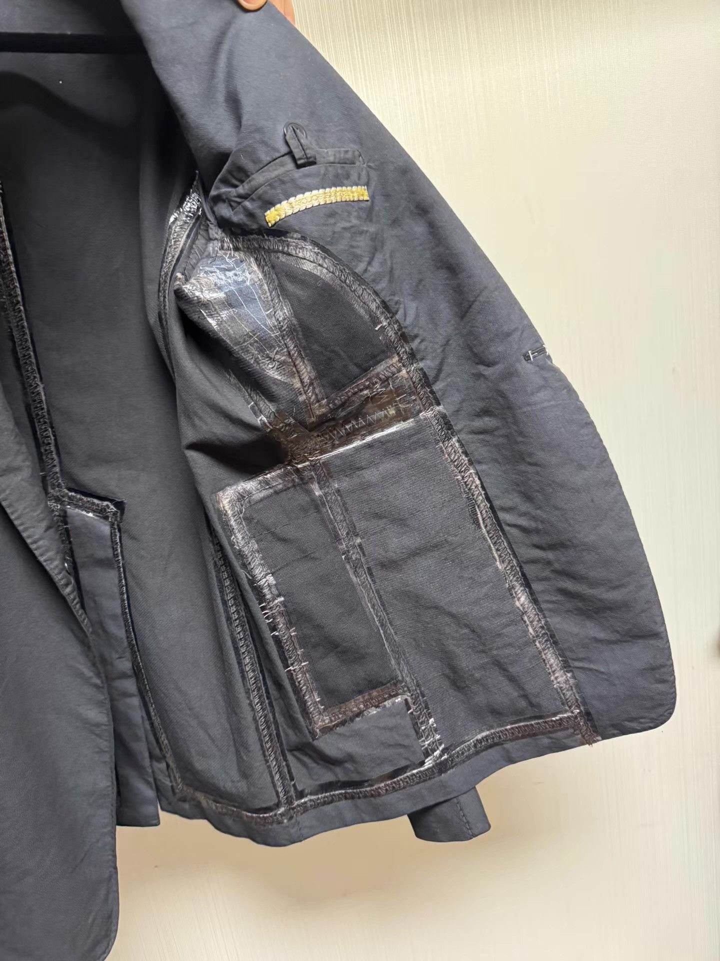 Carol Christian Poell Carol Christian Poell CCP 2618OOD CCP Iron Elbow Blazer Q8 Size 50R - 5 Thumbnail