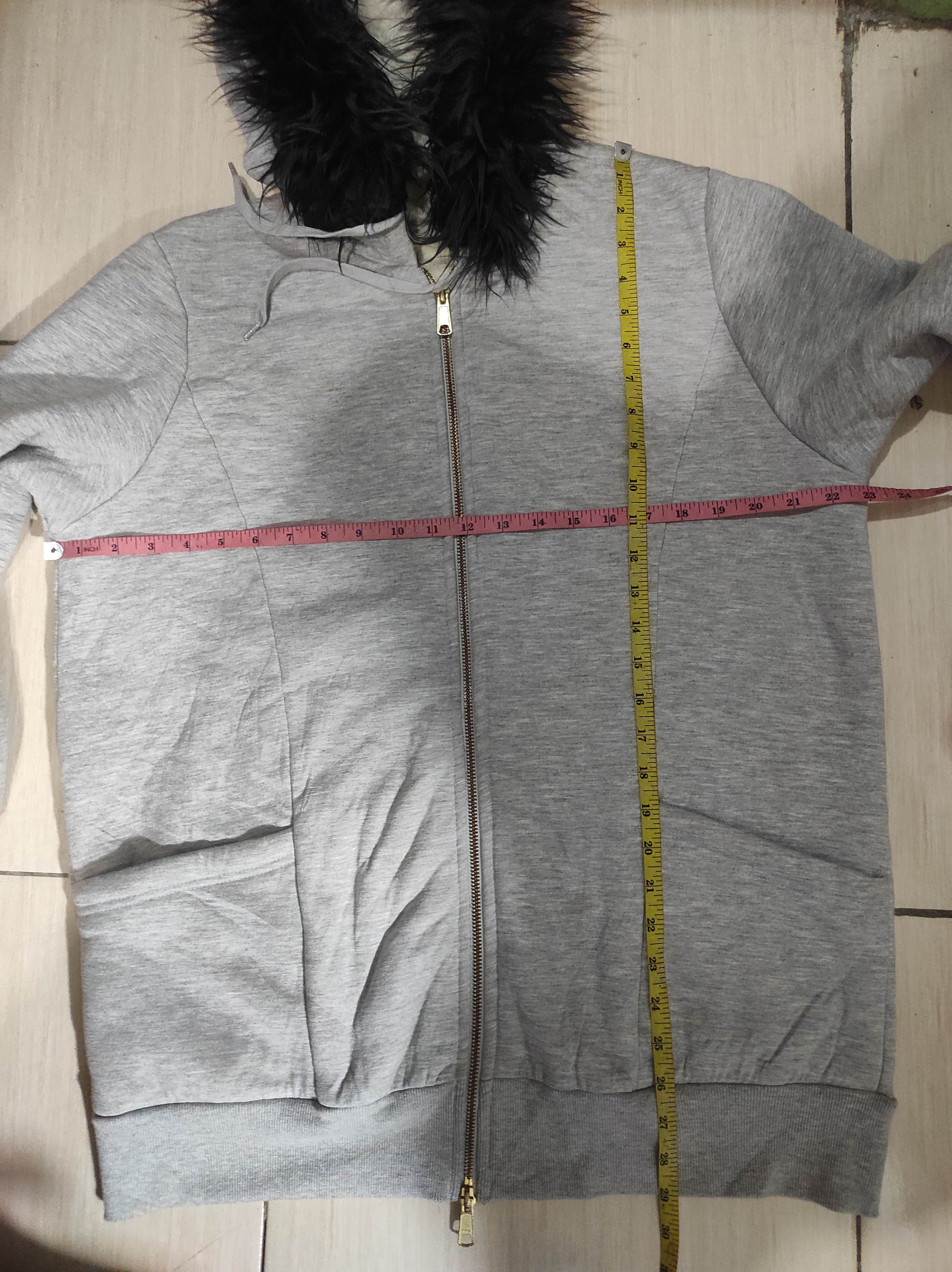Hysteric Glamour Gray Sherpa Double Zip Fur Double Hoodie LGB style Size US L / EU 52-54 / 3 - 15 Thumbnail