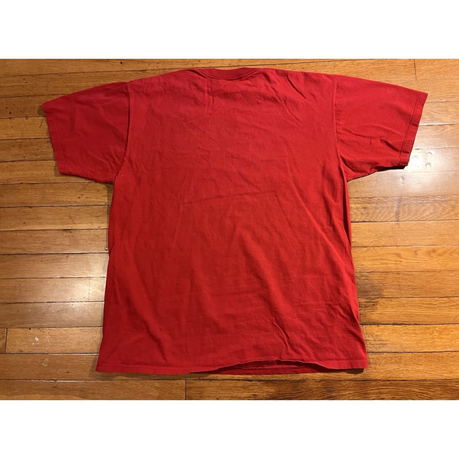 Jerzees VINTAGE Revlon Fire & Ice Shirt Men’s XL Red 80s 90s Graphic Print Jerzees Crew Neck Short Sleeve Logo Men T-Shirt Size US XL / EU 56 / 4 - 6 Thumbnail