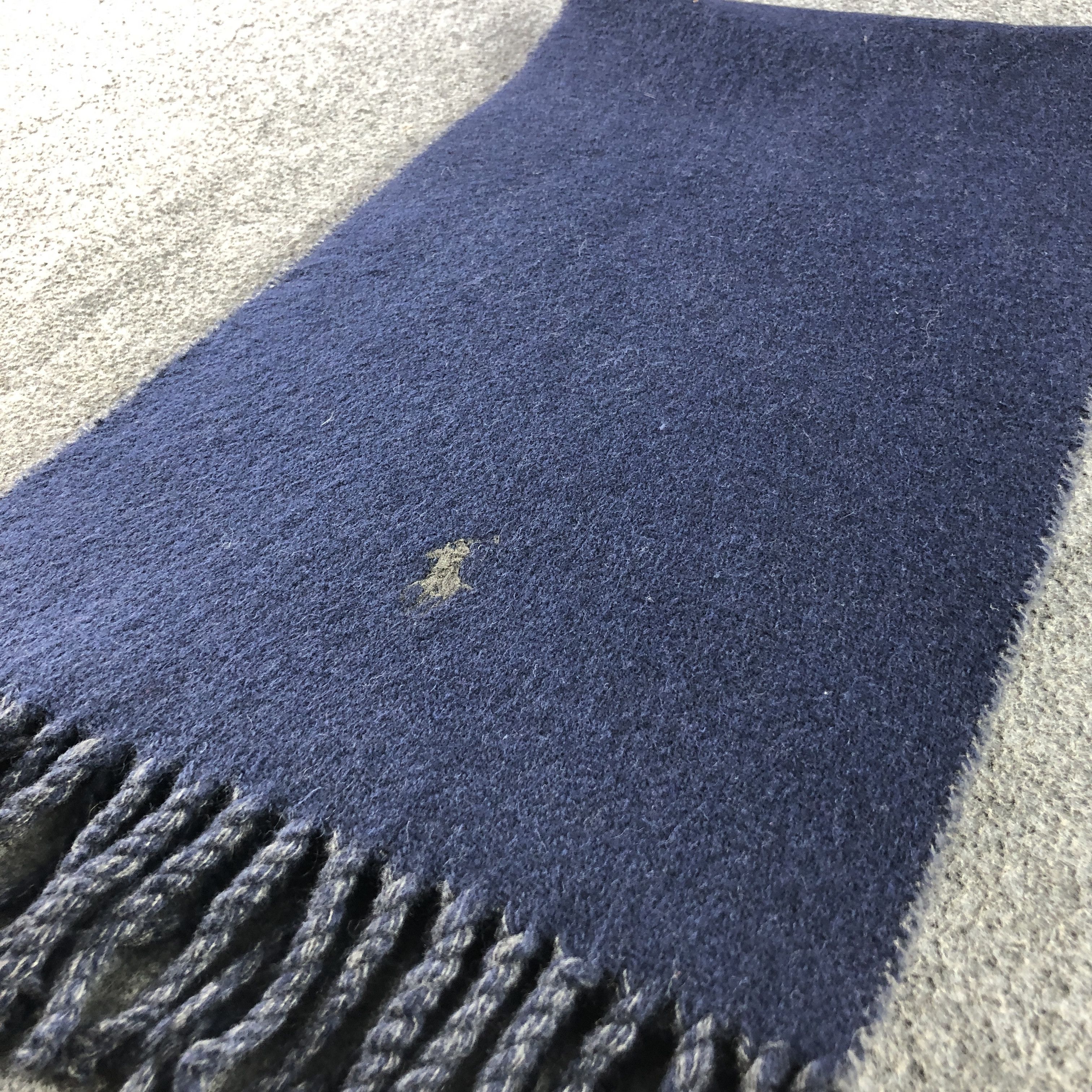 Polo Ralph Lauren Polo Ralph Lauren Wool Scarf Muffler V2947 Size ONE SIZE - 3 Thumbnail