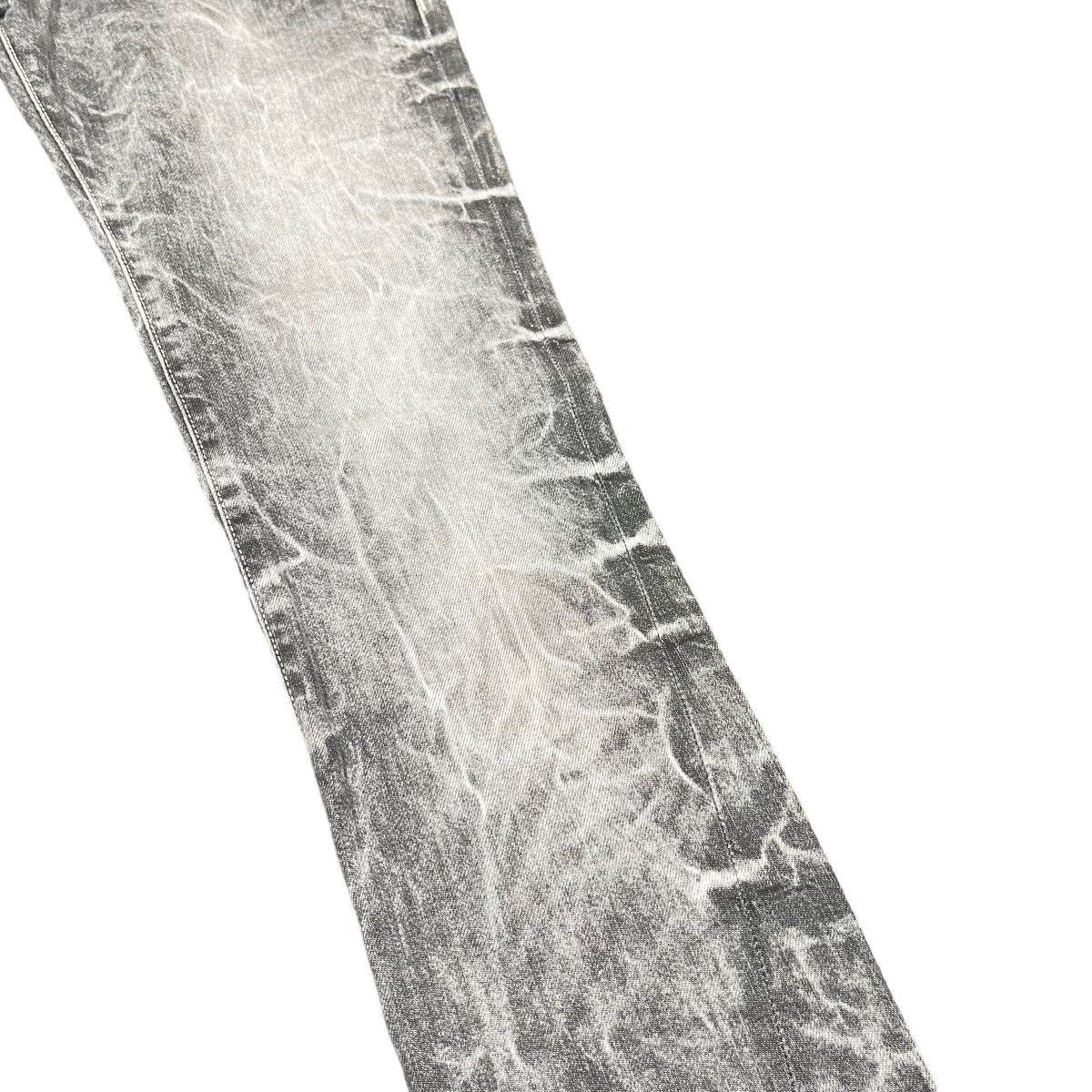 If Six Was Nine Tornado Mart Charcoal Washed Flare Grunge Jeans Size US 30 / EU 46 - 5 Thumbnail