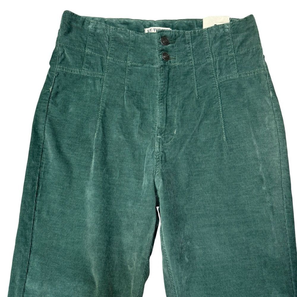 Free People NWT New Free People We The Free Jayde Cord Flare Green Jean Size 30" / US 8 / IT 44 - 9 Thumbnail