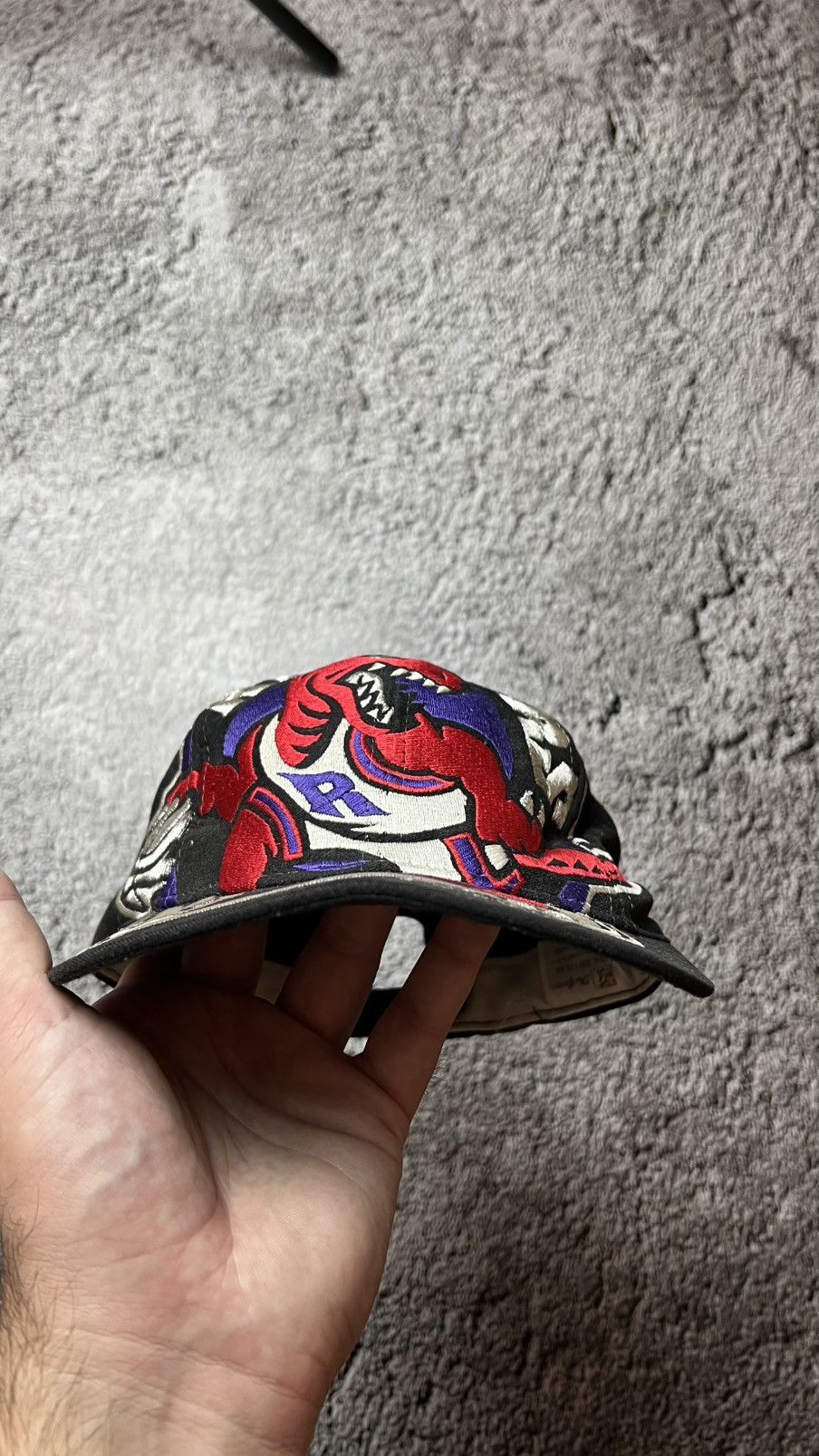 The Game 1994 Toronto Raptors NBA The game embriodered hat Size ONE SIZE - 4 Thumbnail