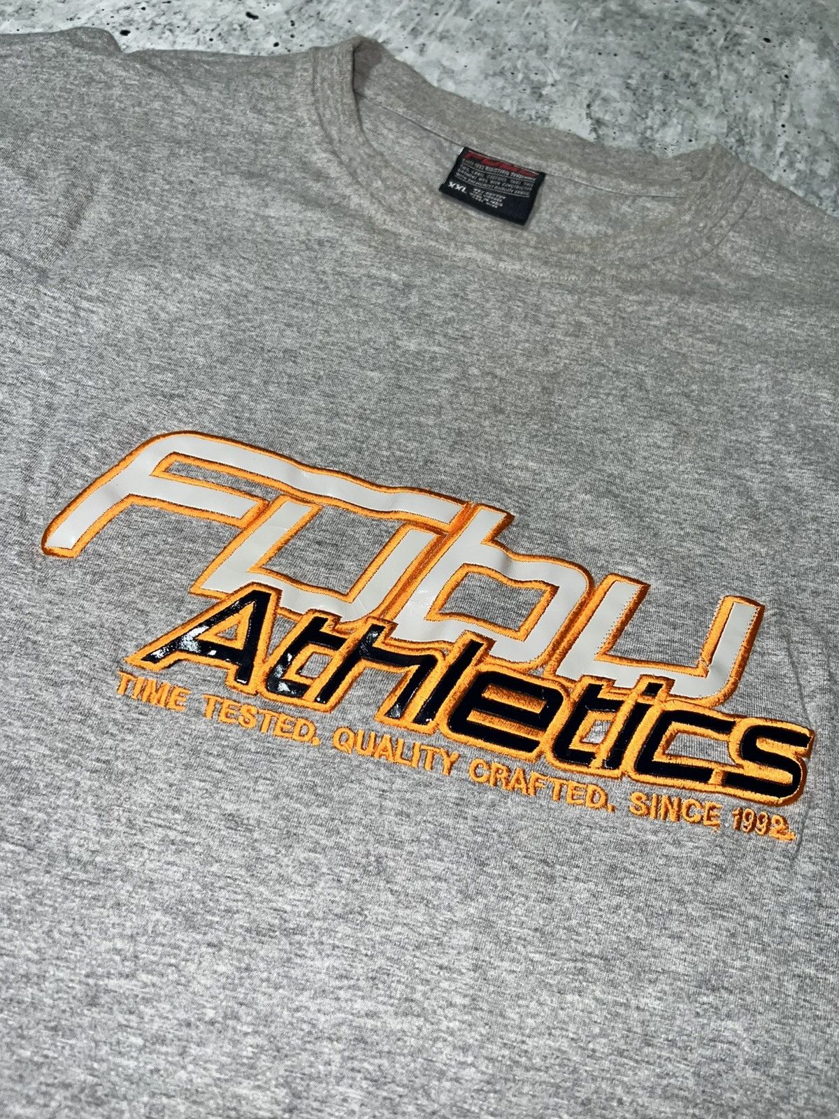 Fubu Vintage 90s Fubu Athletics Embroidered Tee Size US XXL / EU 58 / 5 - 2 Thumbnail