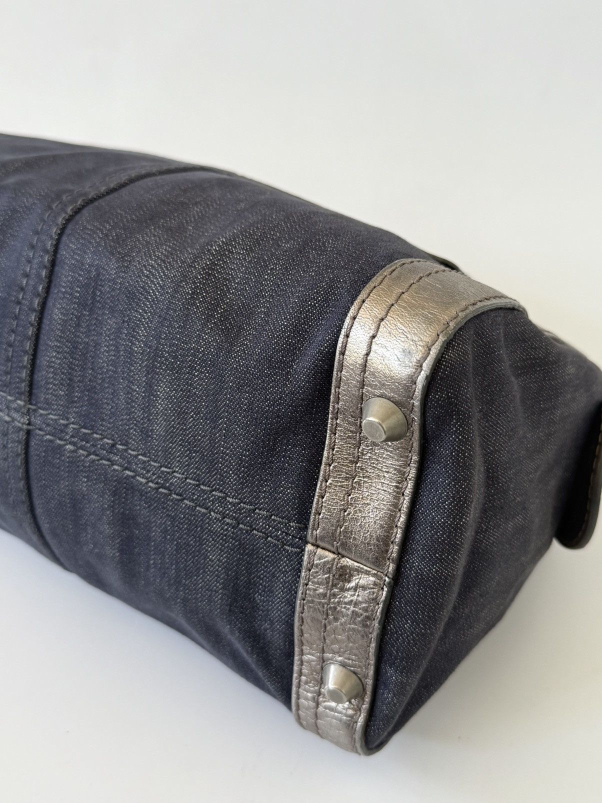 Chloe Chloe Denim Boston Bag Size ONE SIZE - 8 Thumbnail
