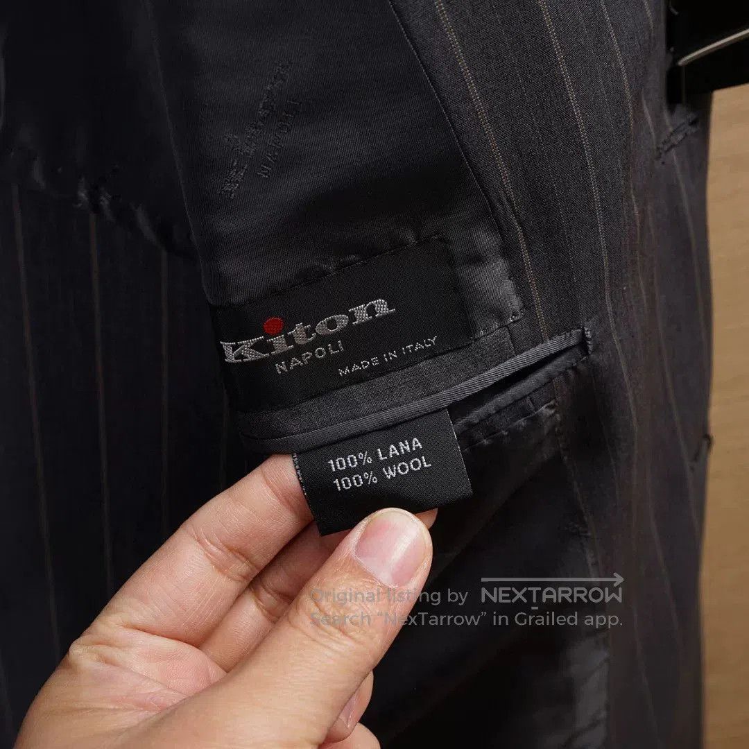 Kiton Kiton Wool Suit Set with Pants. Size US L / EU 52-54 / 3 - 8 Thumbnail