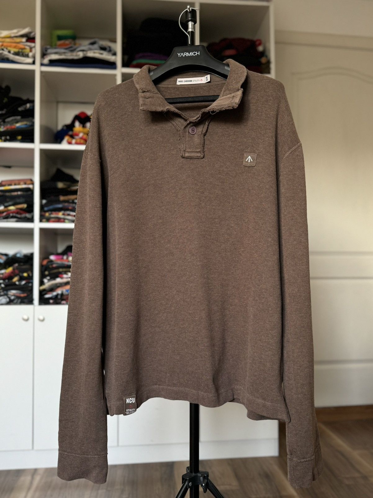 Nigel Cabourn waffle turtleneck | Grailed