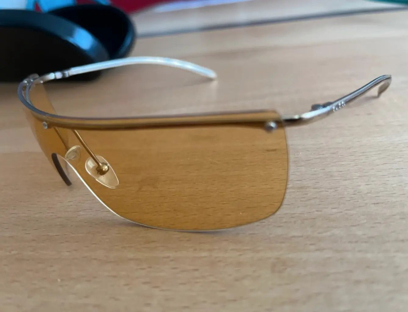 Gucci × Tom Ford × Vintage GUCCI Sunglasses GG1719 Shield Wrap Rimless Mask Tom Ford Size ONE SIZE - 2 Thumbnail