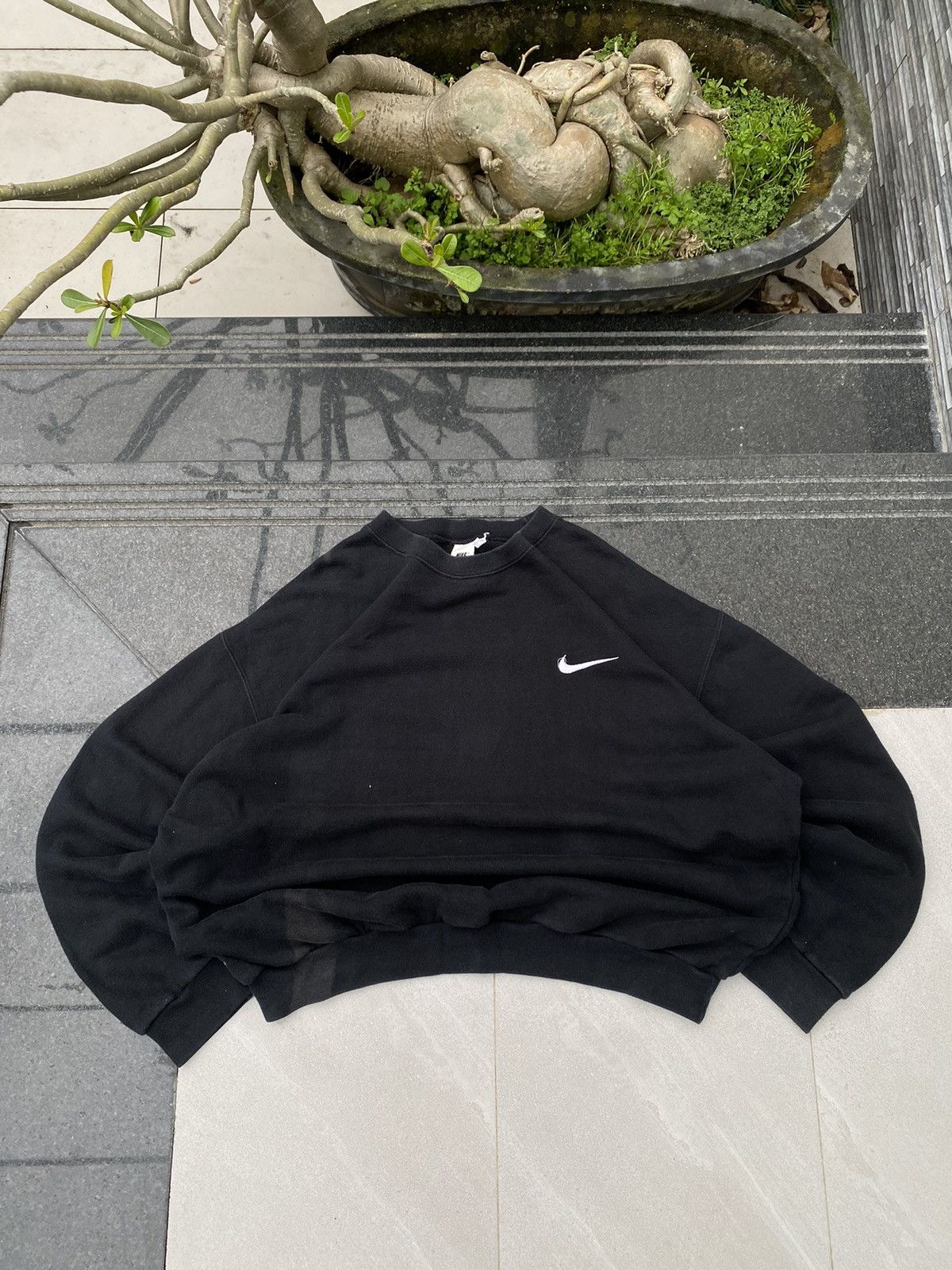 90’s NIKE RETRO SWOOSH LOGO RARE Y2K OVERSIZED SWEATSHIRT