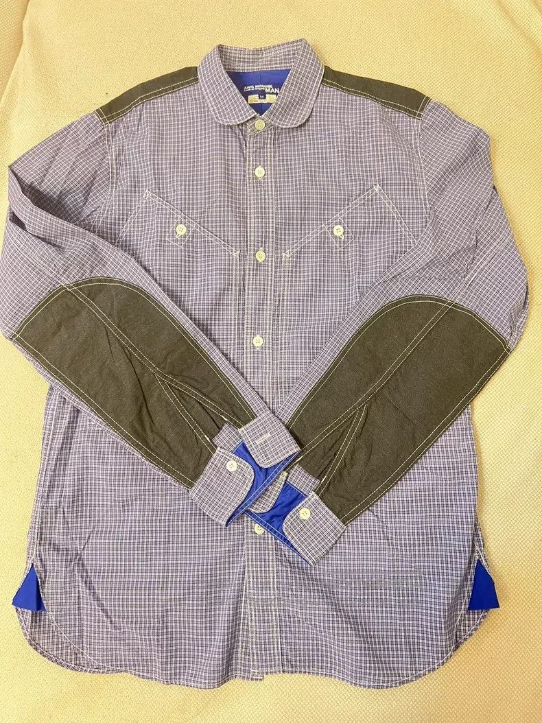 Junya Watanabe Junya Watanabe Mixed shirt Size US M / EU 48-50 / 2 - 1 Thumbnail