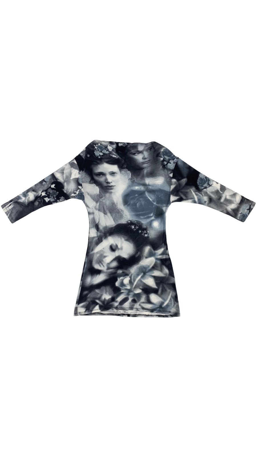 Vintage LASTDROP🔥 Vintage Faces Y2K Made In Italy AvantGarde Dress Size M / US 6-8 / IT 42-44 - 2 Thumbnail