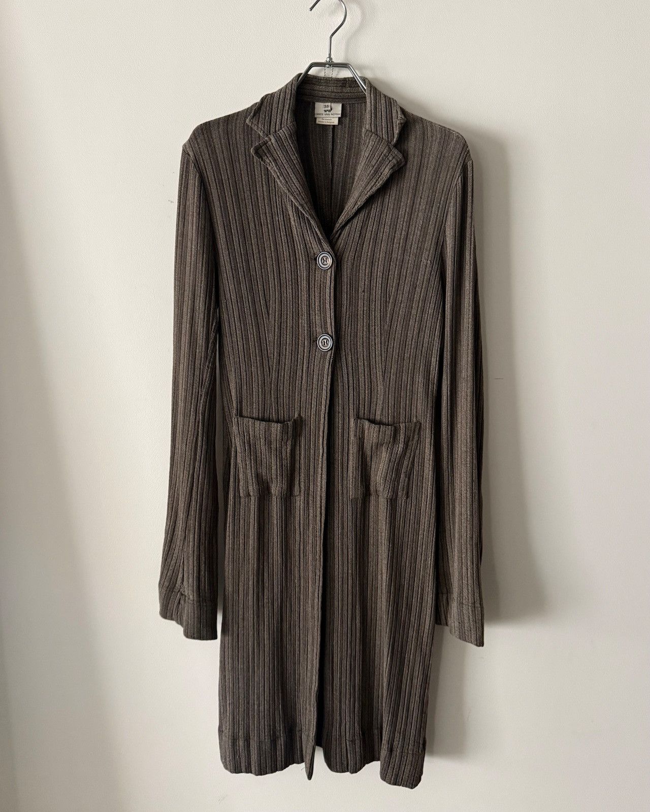 Dries Van Noten 1980s Dries Van Noten stripe coat Size US S / EU 44-46 / 1 - 1 Thumbnail