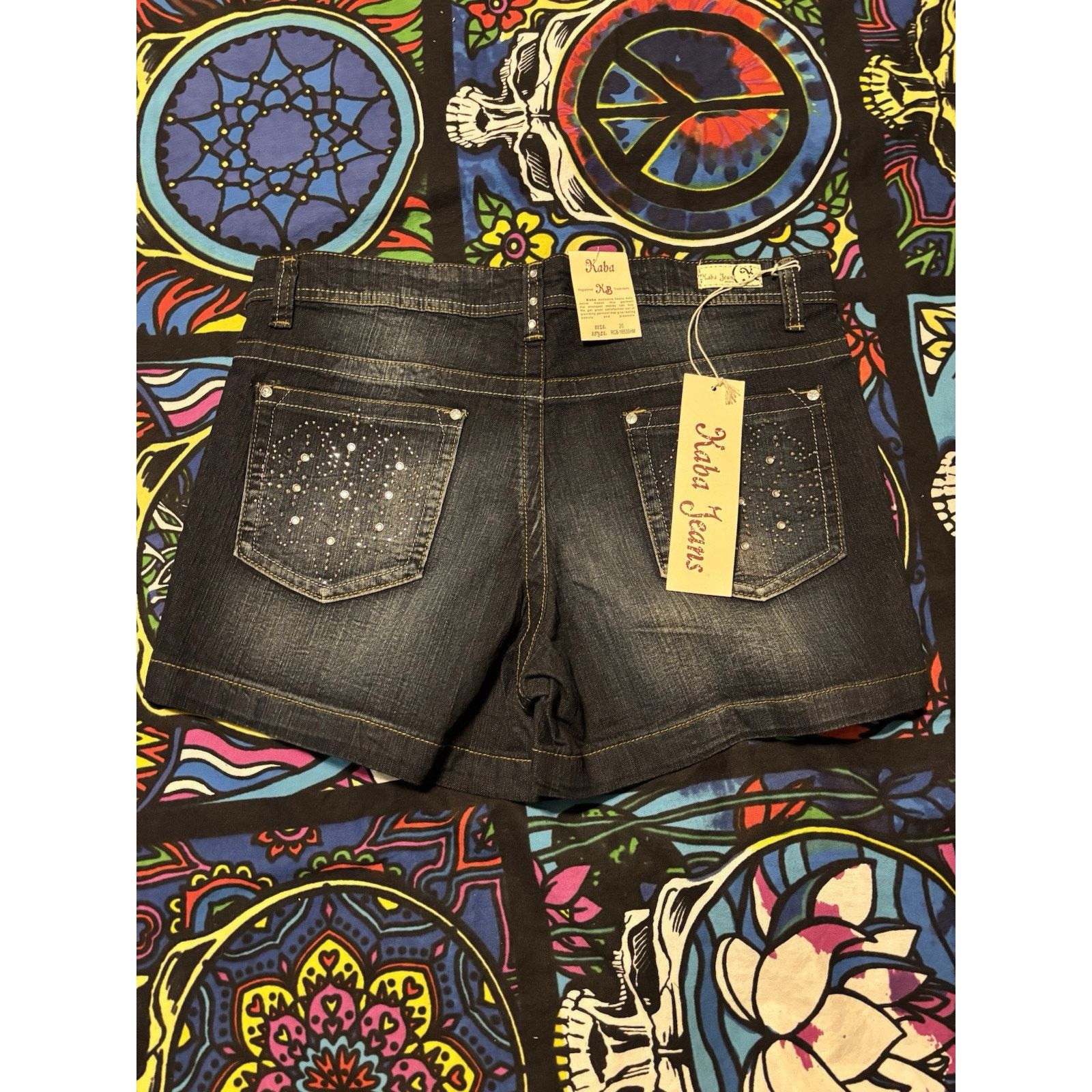 Vintage ladies shorts koba jeans 20 Y2k 2000s Brittney Mariah Size 42" / US 20 - 1 Thumbnail