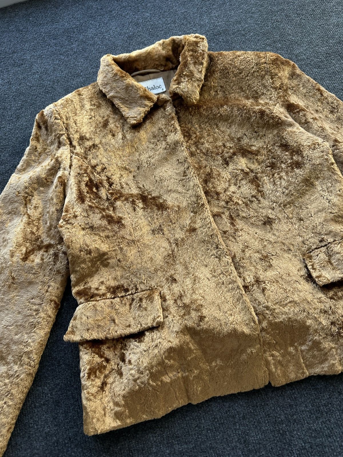 Other WMN LUXURY 🚨 FAUX FUR BROWN BEIGE JACKET OPIUM LONG SLEEVE Size M / US 6-8 / IT 42-44 - 4 Thumbnail