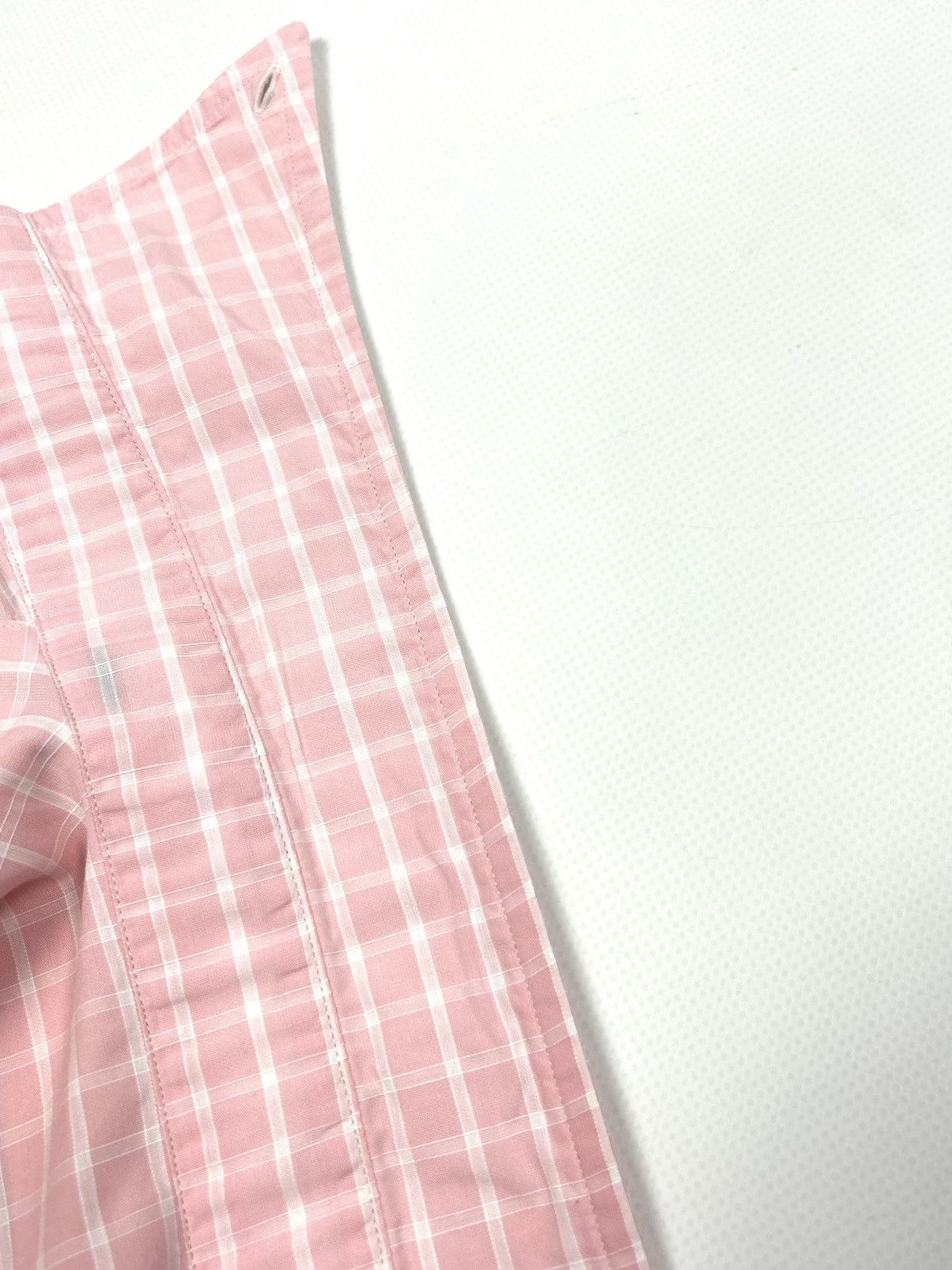 Burberry Vintage Burberry Pink Check Short Sleeve Button-Up Shirt M Size US M / EU 48-50 / 2 - 19 Thumbnail