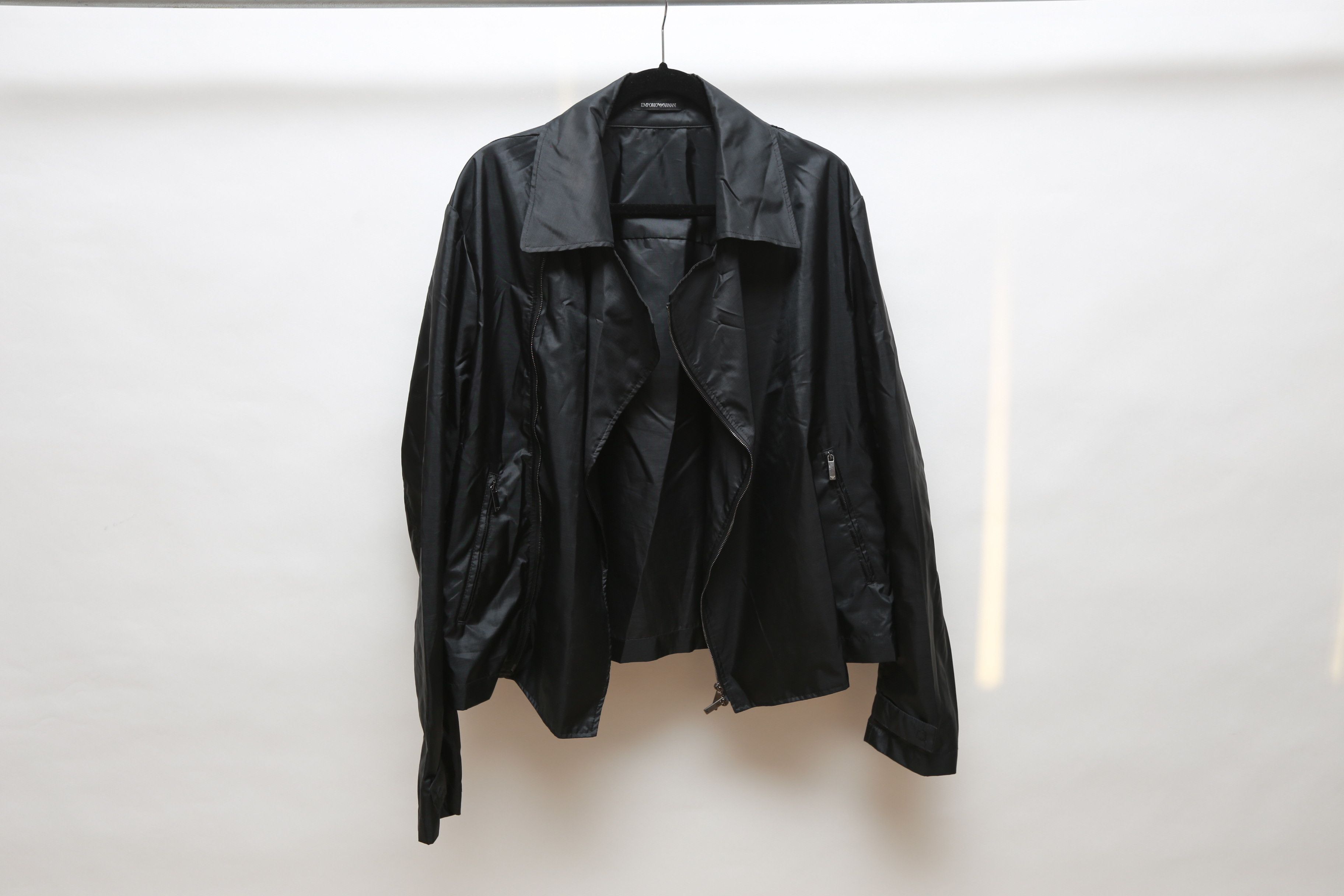 Emporio Armani Light Biker Jacket Size US L / EU 52-54 / 3 - 3 Thumbnail