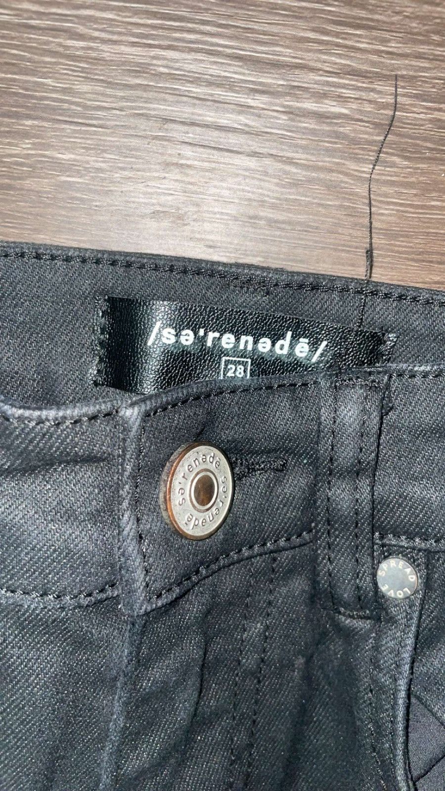 SERENEDE Serende jeans black Size US 28 / EU 44 - 2 Thumbnail