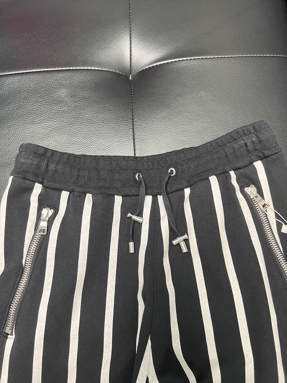 Balmain Balmain Striped Casual Trousers Size US 32 / EU 48 - 7 Thumbnail