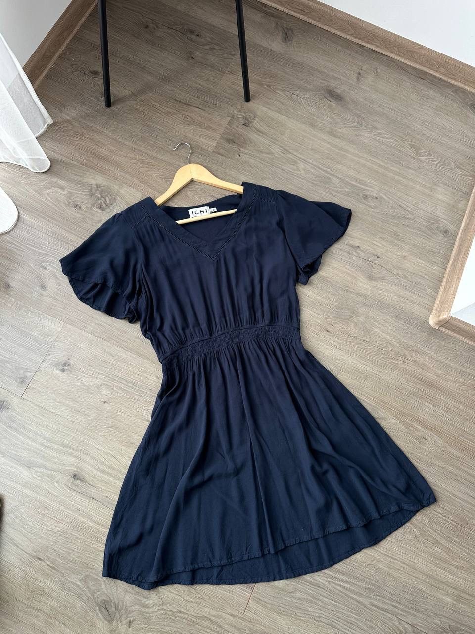 Japanese Brand × Vintage Vintage Japanese ICHI Blue Women’s Dress Size M / US 6-8 / IT 42-44 - 4 Thumbnail