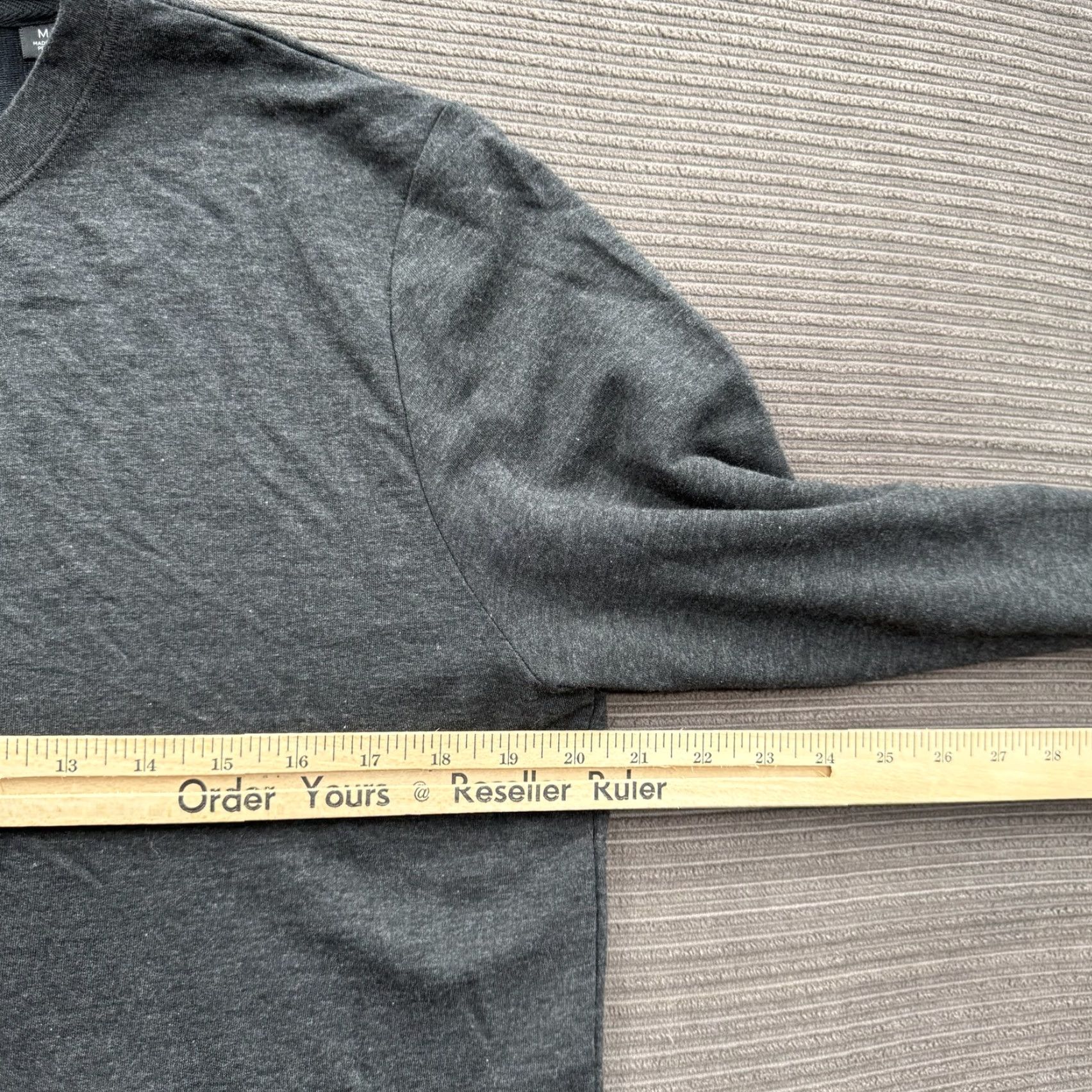 TravisMathew TravisMathew Sweater Mens Medium Crewneck Pullover Gray Modal Blend Knit Casual Golf Layer Size US M / EU 48-50 / 2 - 5 Thumbnail