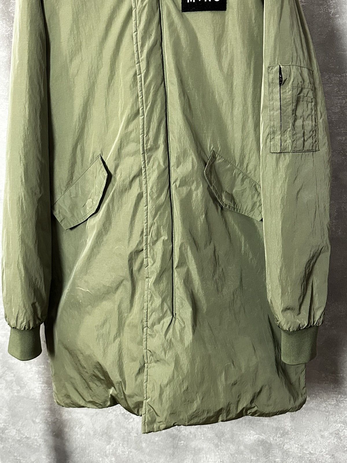 M+Rc Noir M+RC Noir Green Full Zip Insulated Big Logo Hooded Jacket Size US M / EU 48-50 / 2 - 8 Thumbnail