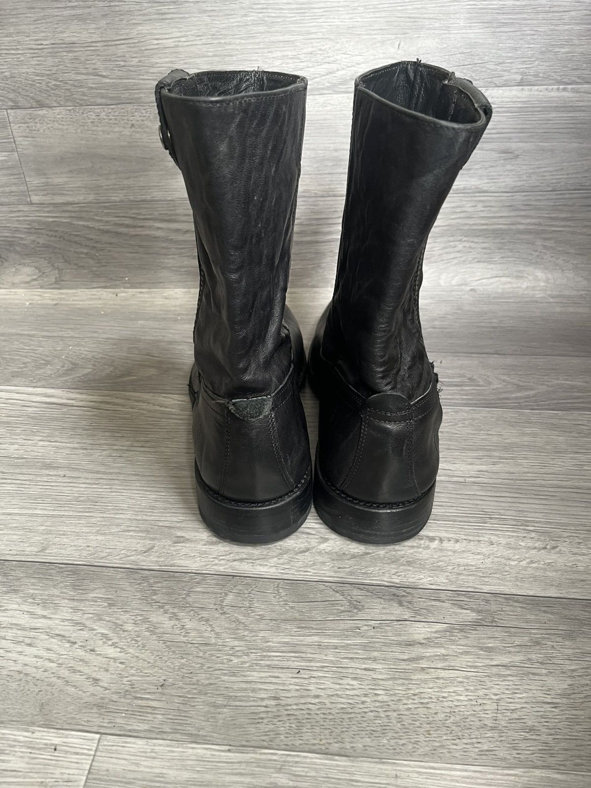 Frye Frye moto leather boots,10.5 guidi,ccp,kimrii,14th addiction Size US 10.5 / EU 43-44 - 6 Thumbnail