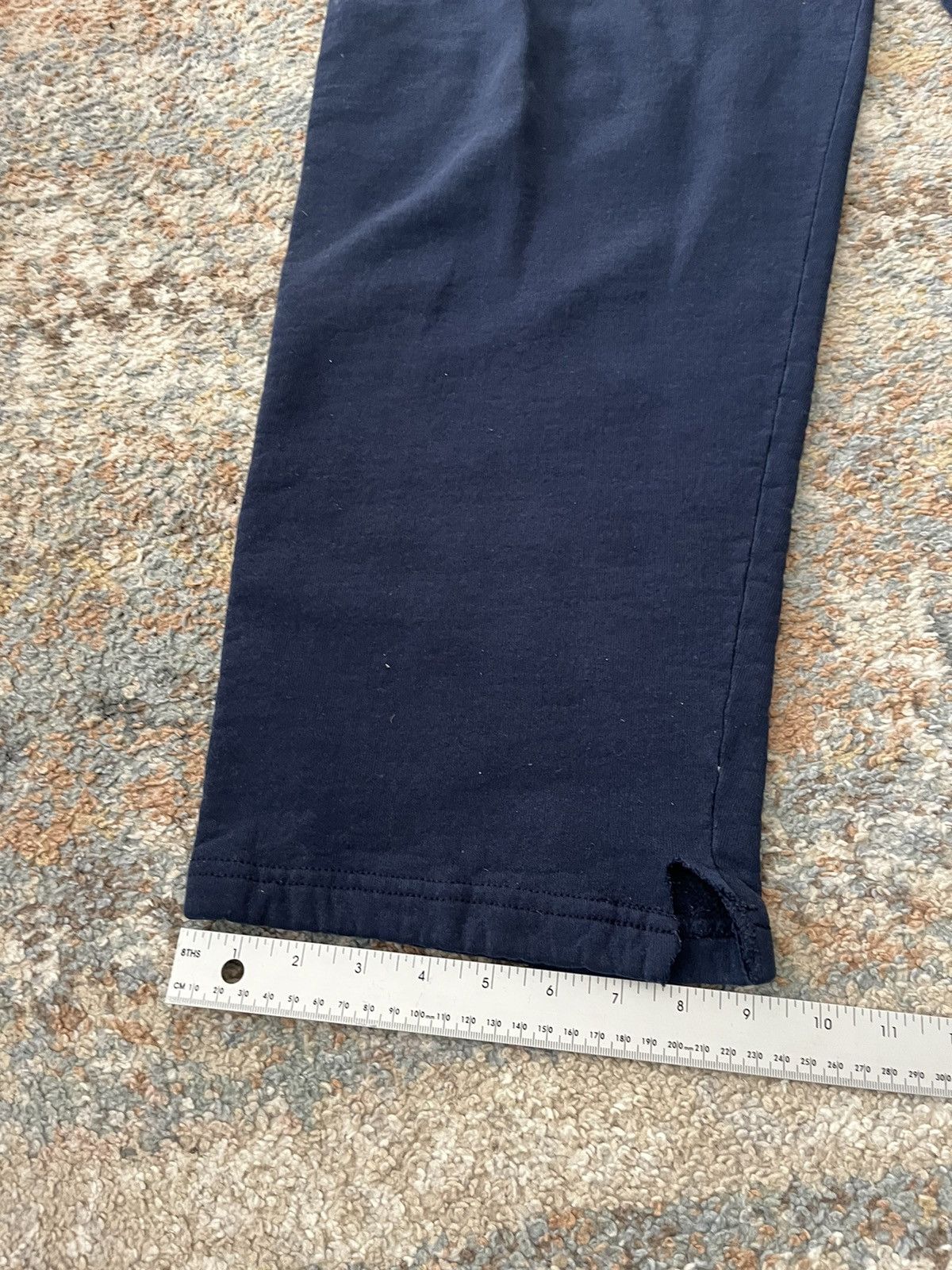 Jerzees × Vintage VTG Y2K JERZEES Police Sweatpants 2XL Navy Distressed Size US 38 / EU 54 - 7 Thumbnail