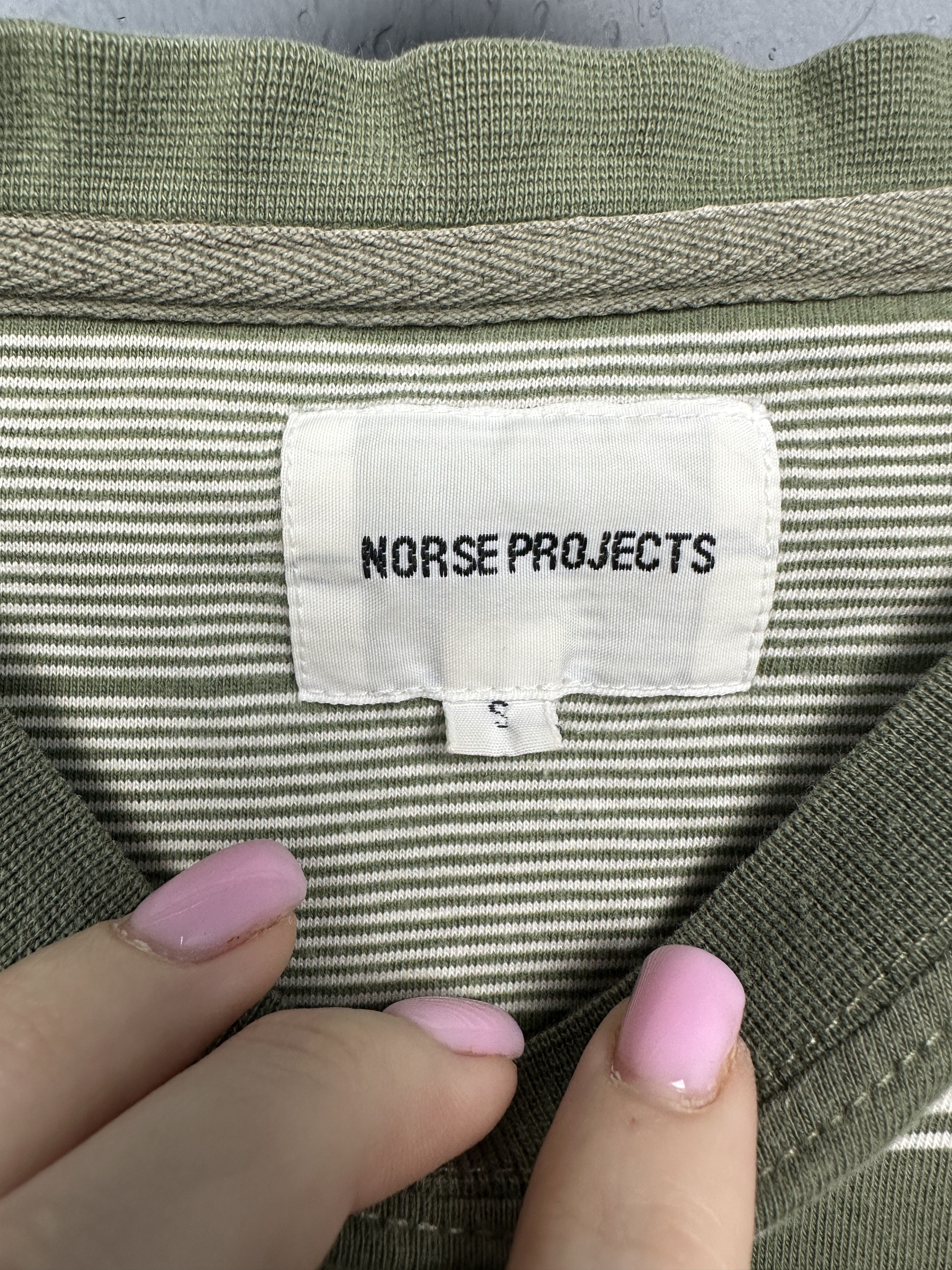 Norse Projects Norse Projects Mens Striped T-Shirt Size S Size US S / EU 44-46 / 1 - 4 Thumbnail