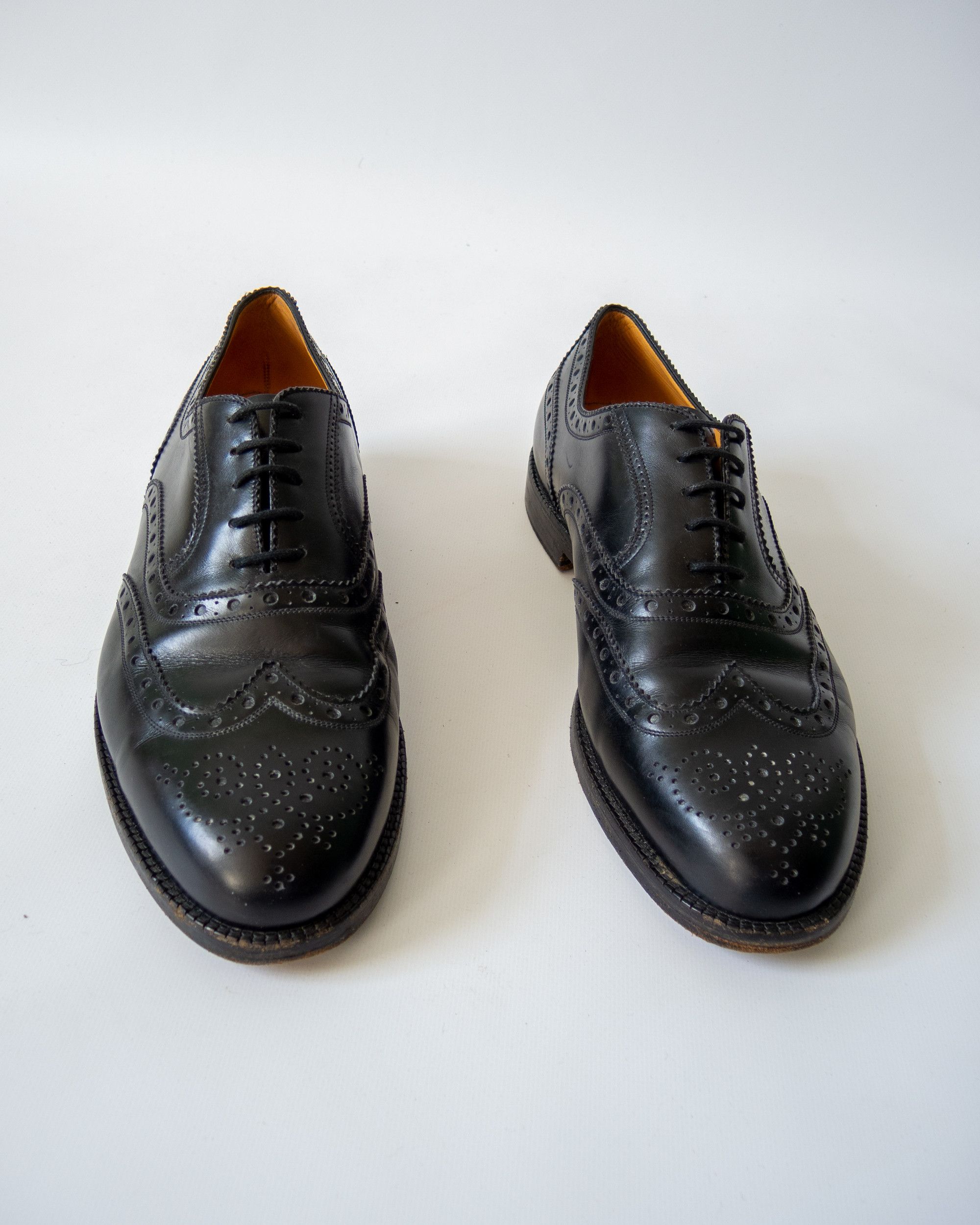 Bally Vintage Bally scribe brogue shoes Size US 11.5 / EU 44-45 - 10 Thumbnail