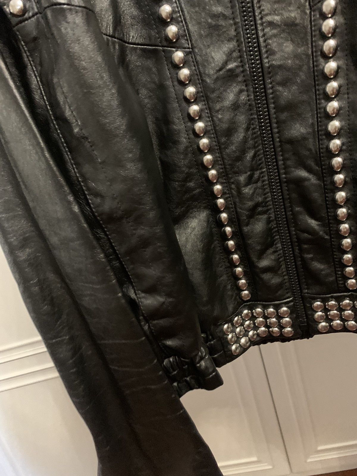 Celine Celine 2022FW Studded calfskin blouson Size US L / EU 52-54 / 3 - 3 Thumbnail