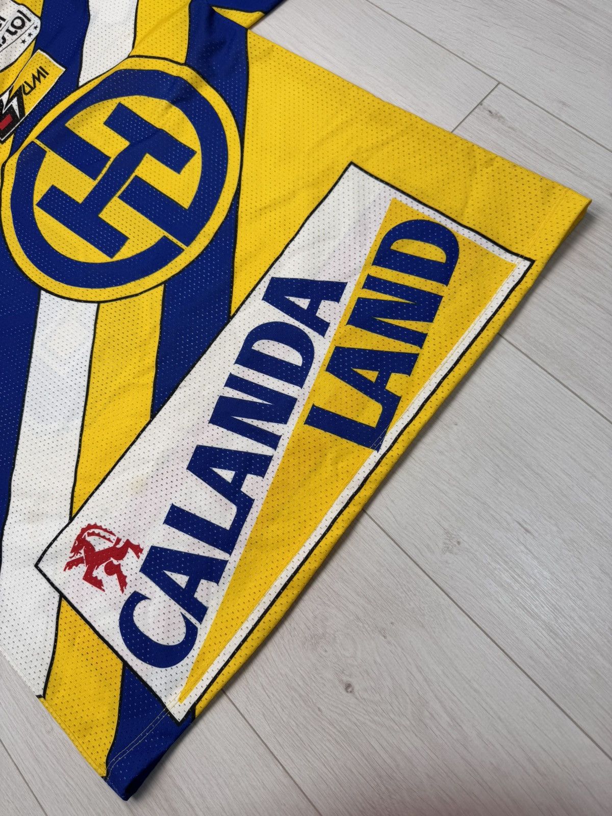 Adidas Vintage Rare Adidas HC DAVOS #19 SIGG 90s Hockey Jersey Size US XL / EU 56 / 4 - 4 Thumbnail