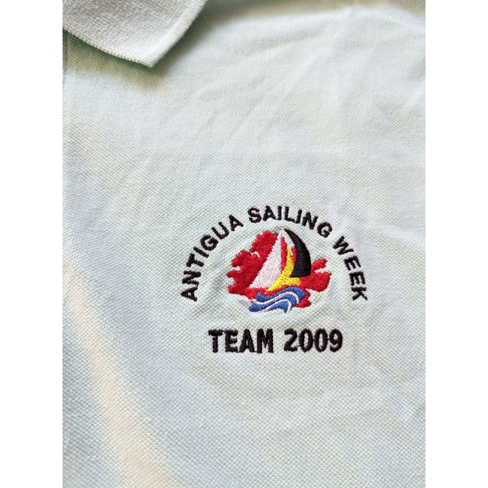 Peregrine Antigua Sailing Week Team 2009 Polo Shirt Mens Size L PeregrineBay Size US L / EU 52-54 / 3 - 2 Thumbnail