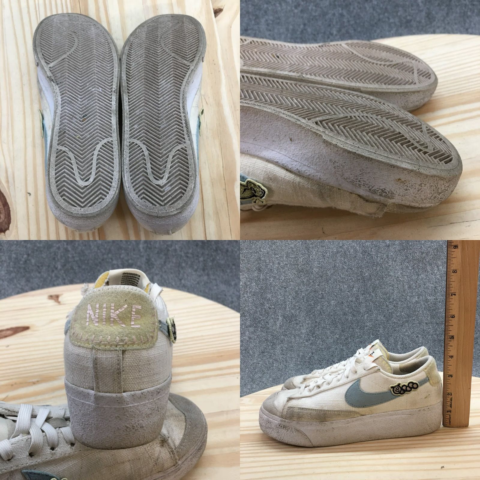 Nike Nike Blazer Low Platform Sneakers Womens 6.5 White DJ6376-100 Next Nature Athletic Shoes Size M / US 6-8 / IT 42-44 - 9 Thumbnail