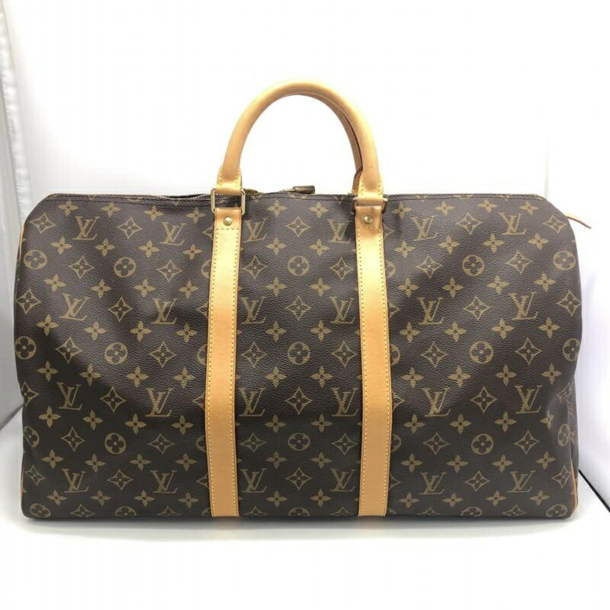 image of Louis Vuitton Monogram Keepall 50 Boston Bag M41416 Louis Vuitton, Women's