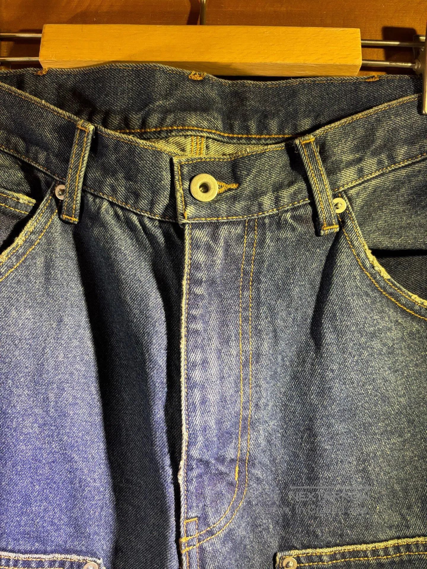 Journal Standard Journal Standard Washed Denim Logger Pants. Size US 34 / EU 50 - 2 Thumbnail