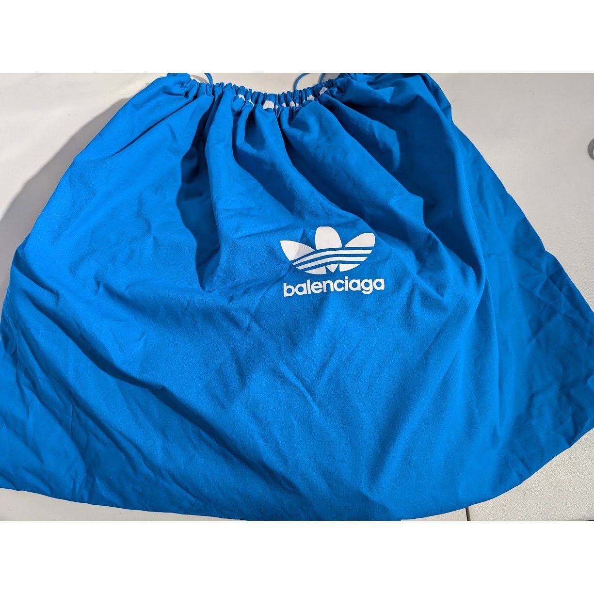 Adidas × Balenciaga o1rshd1 Q:2 /Size:L /Aged Arena Lamb Tonal Backpack in Black Size ONE SIZE - 21 Thumbnail