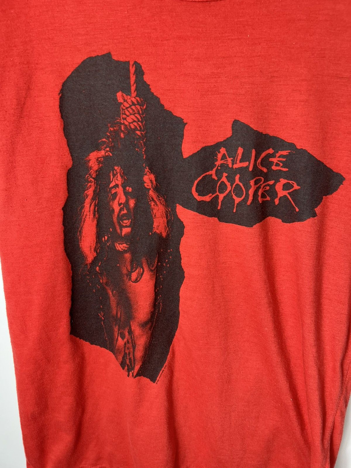 Band Tees Vintage streetwear band rock music Alice Cooper 1987 T-shirt Size US L / EU 52-54 / 3 - 2 Thumbnail