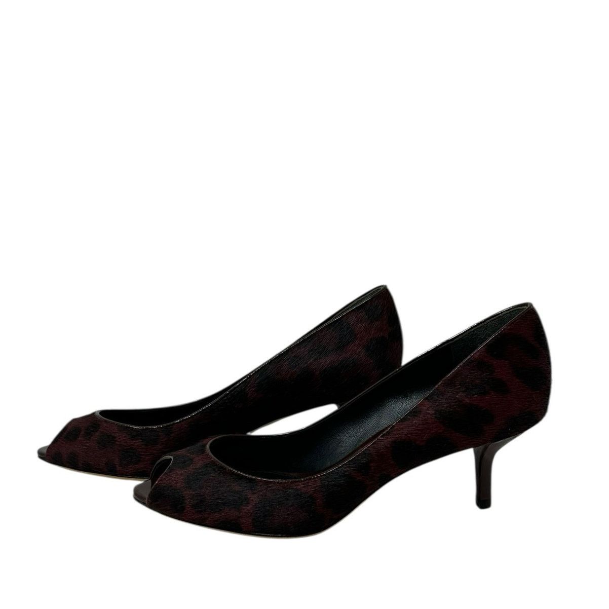 Brian Atwood Brian Atwood animal print calf hair leather pumps size 6 Size US 6 / IT 36 - 14 Thumbnail