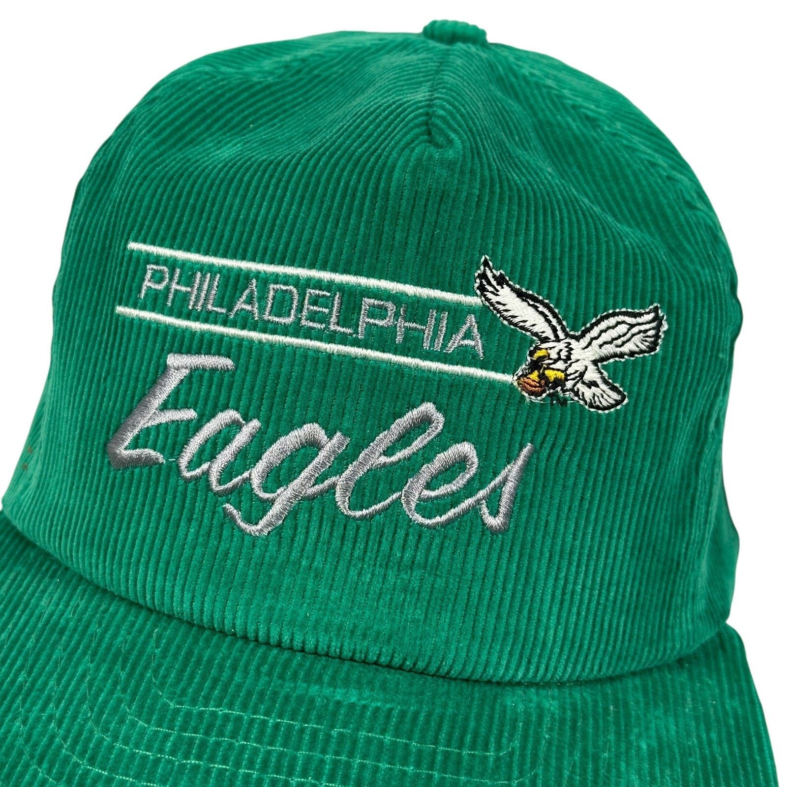Other Vintage Annco Philadelphia Eagles Corduroy Hat Kelly Green Size ONE SIZE - 2 Thumbnail