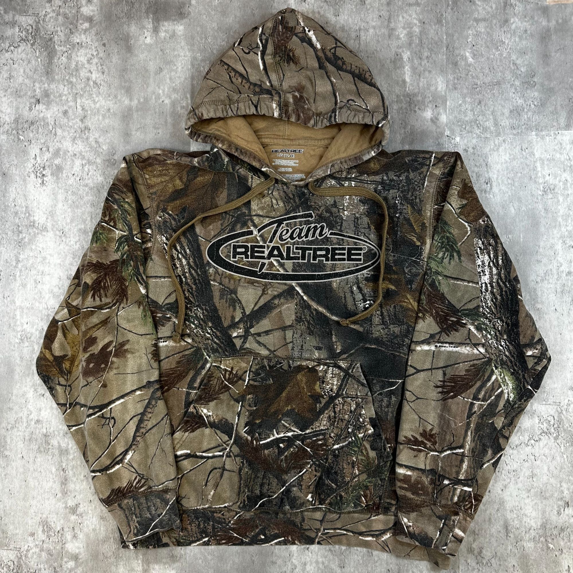 Realtree Team Realtree Camouflage Hoodie L/G (42-44) Cotton/Polyester Size US L / EU 52-54 / 3 - 1 Thumbnail