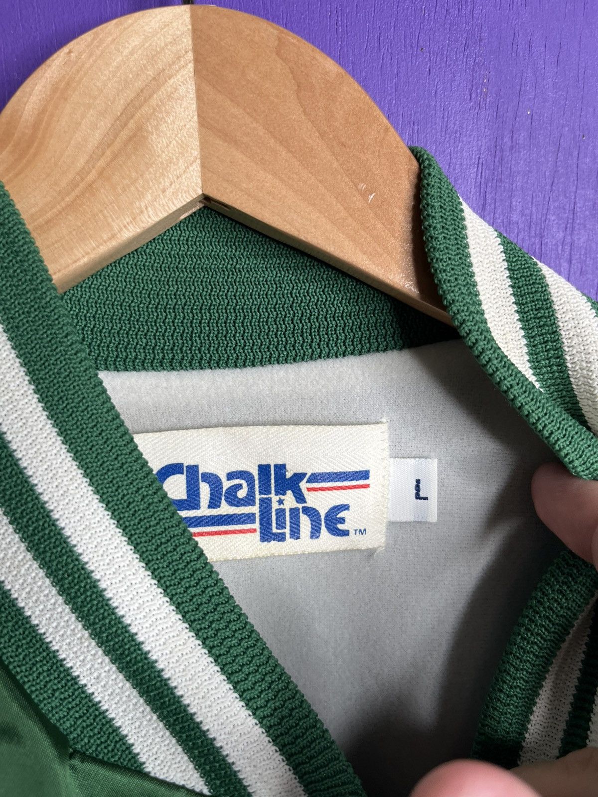 Chalk Line × NFL × Vintage Vintage 80s Chalk line Philadelphia eagles satin jacket Size US L / EU 52-54 / 3 - 4 Thumbnail