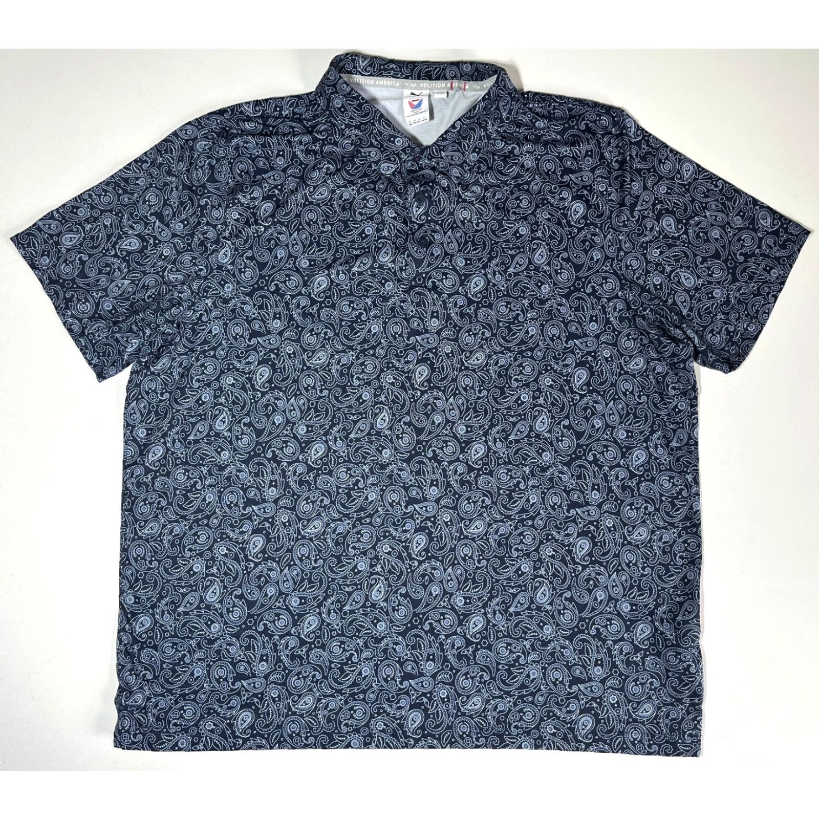 Puma Puma Volition Bandana Golf Polo Shirt Men's Paisley 535303 Sz XXL Size US XXL / EU 58 / 5 - 3 Thumbnail