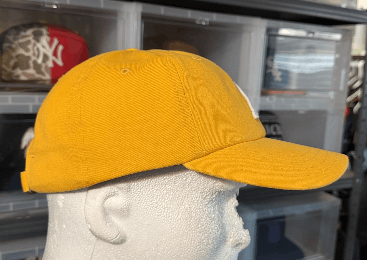 Palace Palace P 6 Panel Cap Nectarine Yellow AW16 Size ONE SIZE - 3 Thumbnail