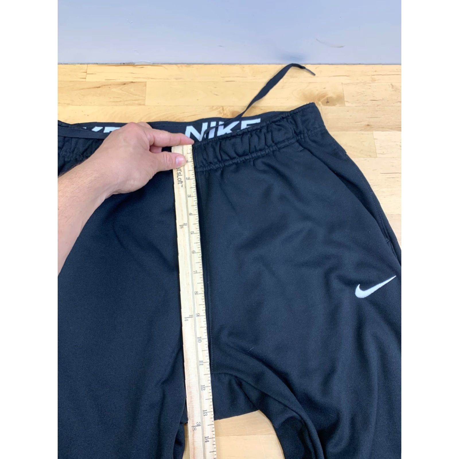 Nike Nike Therma Fit Joggers Mens M Black Casual Activewear Drawstring 12600 Size ONE SIZE - 5 Thumbnail